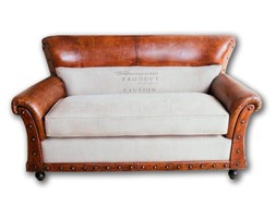 Brown Sofa 2 osobowa 150 x 75 x 90