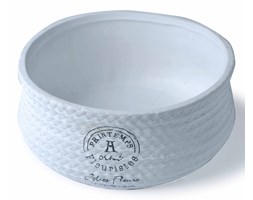 Doniczka 4002-2 21x21xh9,5cm sznurek