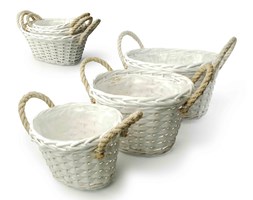 Kpl.3 doniczek 33x26x19/28x21x18/22x18x1
