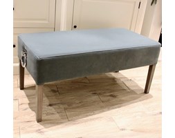 ŁAWECZKA Z KOŁATKAMI LIGHT BLUE VELVET SL COLLECTION