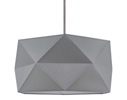FINJA lampa wisząca 1 x 60W E27 design nowoczesna abażur szary przewód retro SPOT LIGHT 1944428