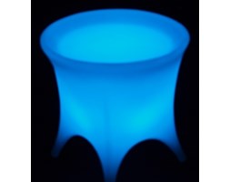 MCODO :: Stolik barowy podświetlany diodami LED 54cm