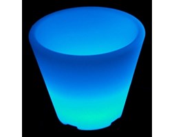 MCODO :: Podświetlana donica led lub pojemnik na lód LED rgb
