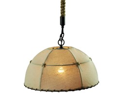 MCODO :: Lniana Lampa Wisząca w modnym stylu rustykalnym