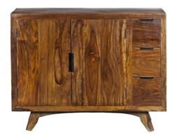 retro komoda drewniana z palisandru SMILE