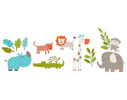 Naklejki Safari, 71x116cm