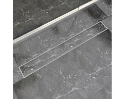 vidaXL Odpływ/Spust przysznicowy liniowy 930x140 mm, stal nierdzewna