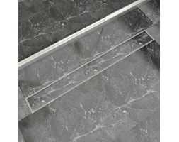 vidaXL Odpływ/Spust liniowy przysznicowy 1030x140 mm, stal nierdzewna