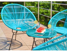 Fotel Arthur niebieski PATIO