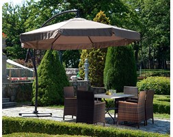 Fotel Eveline brązowy PATIO