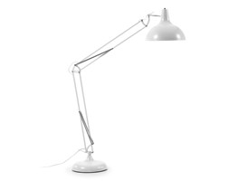 Lampa podłogowa PERLO biała