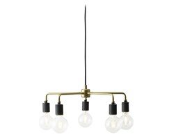 MENU :: Lampa wisząca Leonard Chandelier miedziana