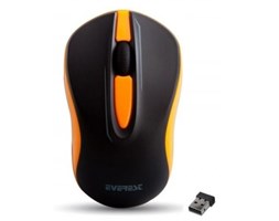 EVEREST DLM-380 Mouse Black/Orange