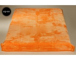 Koc Elway Akryl 160x210 Jednokolorowe Pomarańcz