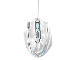 Trust GXT 155W Gaming Mouse - white camouflage