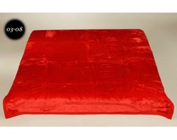 Koc Elway Akryl 160x210 Jednokolorowe Czerwony