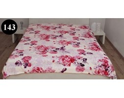 Koc Elway Mikrofibra 160x210 róże