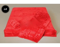 Koc Elway Akryl Tłoczony, komplet 160x210+2x70/160 czerwony