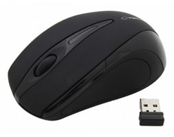 Esperanza Bezprzewodowa Mysz optyczna EM101K USB, 2,4 GHz, NANO odbiornik