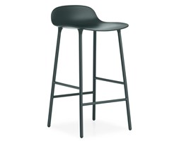 Normann Copenhagen Form, zielony stołek barowy w dwóch wysokościach