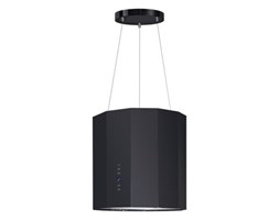 Okap Wyspowy Fobos Black 40 cm Czarny
