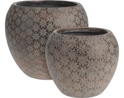 Zestaw 2 donic Flowers - fioletowe