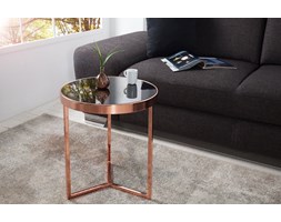 Stolik Modern Glass 50 cm - miedziany