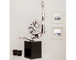 Figurka Athlete 70cm - srebrna