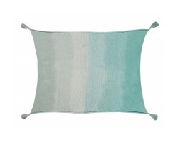 Kocyk dziecięcy bawełniany Baby Blanket Ombre Mint Lorena Canals, jasny zielony