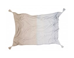 Kocyk dziecięcy bawełniany BABY Blanket Soft Blue-Grey Lorena Canals, szary, jasny niebieski