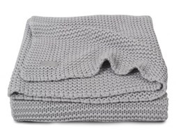 Jollein, Koc Heavy Knit Popielaty szary 100x150cm - Jollein