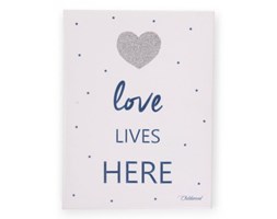 Childhome, Obrazek Heart granatowy 30x40 cm - Childhome