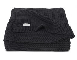 Jollein, Koc Heavy Knit Czarny 100x150cm - Jollein
