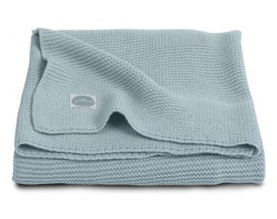 Jollein, Koc Basic knit Stone green 75x100cm - Jollein