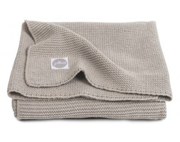Jollein, Koc Basic knit Sand 100x150cm - Jollein