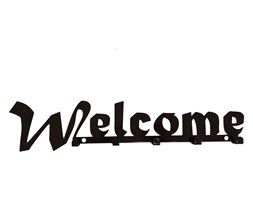 Wieszak "WELCOME"