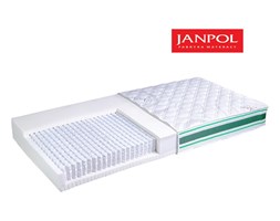 JANPOL ODYS - materac multipocket, sprężynowy, Rozmiar - 80x200, Pokrowiec - Jersey Standard