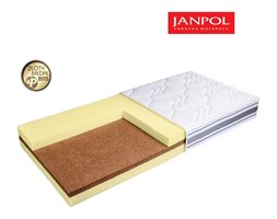 JANPOL PLANTPUR SUPERIOR - materac piankowy, Rozmiar - 100x200, Pokrowiec - Jersey Standard