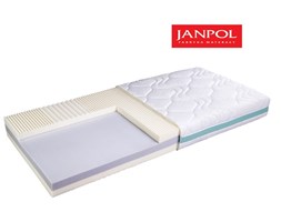 JANPOL DEJMOS - materac termoelastyczny, piankowy, Rozmiar - 90x200, Pokrowiec - Jersey Standard