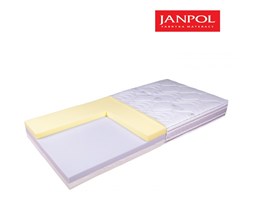 JANPOL PULSE PURE - materac lateksowy, piankowy, Rozmiar - 180x190, Pokrowiec - Jersey Standard