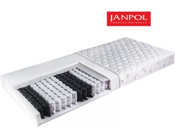 JANPOL WENUS - materac kieszeniowy, sprężynowy, Rozmiar - 140x200, Twardość - średni, Pokrowiec - Jersey Standard