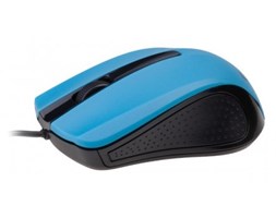 Gembird Mysz OPTO 1-SCROLL USB (OPTO 1-SCROLL USB) Black/Blue