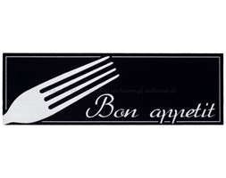 MATA KUCHENNA BLACK"BON APPETIT FORK"150X50CM