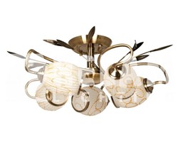 Lampa sufitowa AMBER W-9983/5 AB+WT