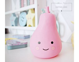 Lampka LED Gruszka Różowa