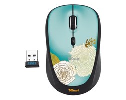 Trust Yvi Wireless Mouse - flower