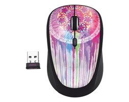 Trust Yvi Wireless Mouse - purple dream catcher