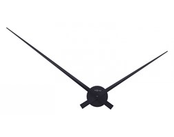 Zegar ścienny Hands Black - NEXTIME - DECOSALON - Zakupy bez ryzyka