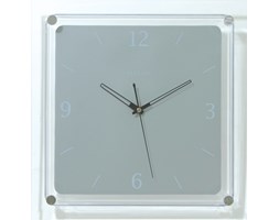 Zegar ścienny Mega - NEXTIME (kwadrat) - DECOSALON - Zakupy bez ryzyka