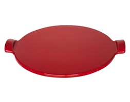 Kamień do pieczenia pizzy średni - czerwony - Emile Henry - Produkt dostępny na WWW.DECOSALON.PL